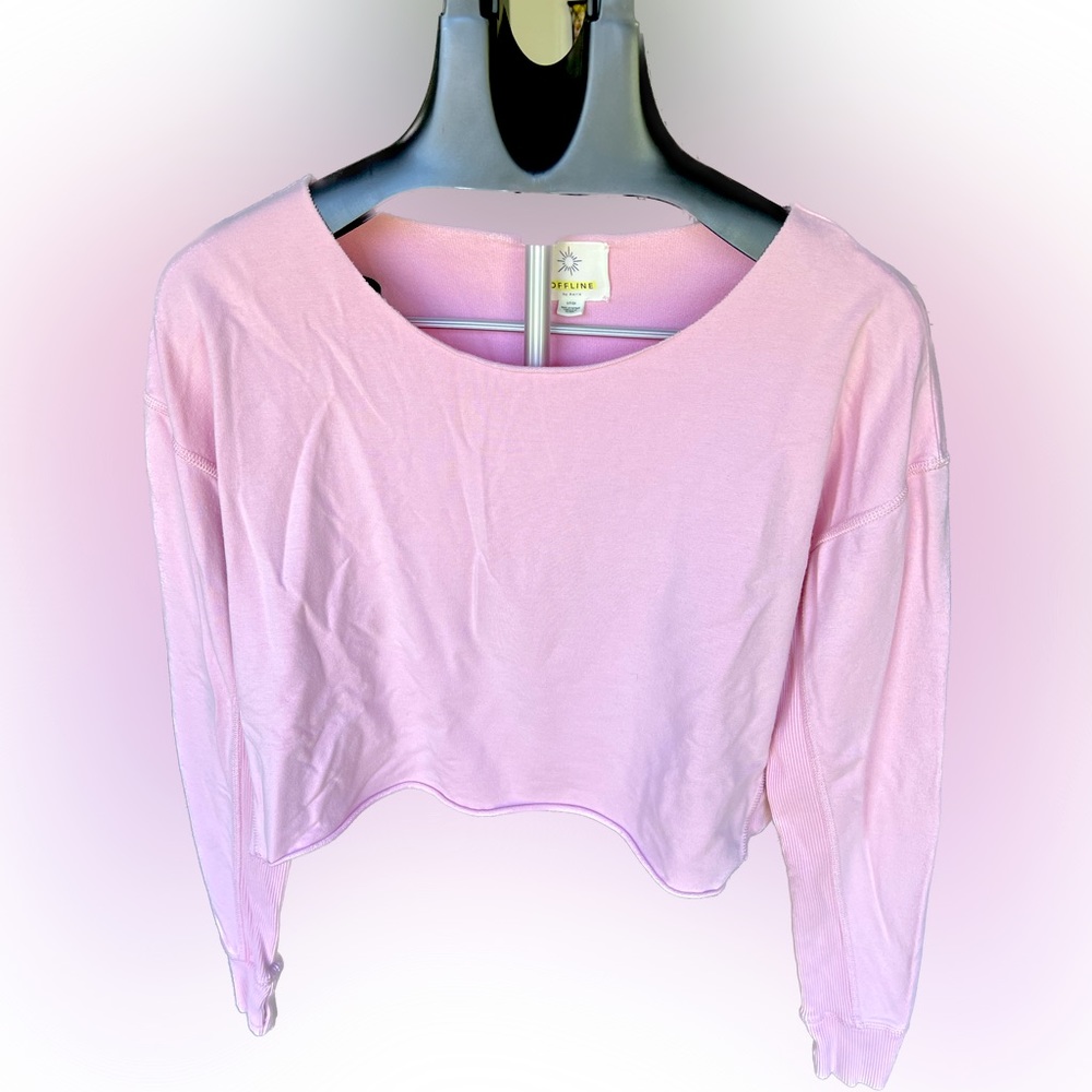 Aerie Offline Cropped sweater